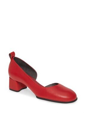 Camper Women's Katie Heels Women's Shoes In Red Leather